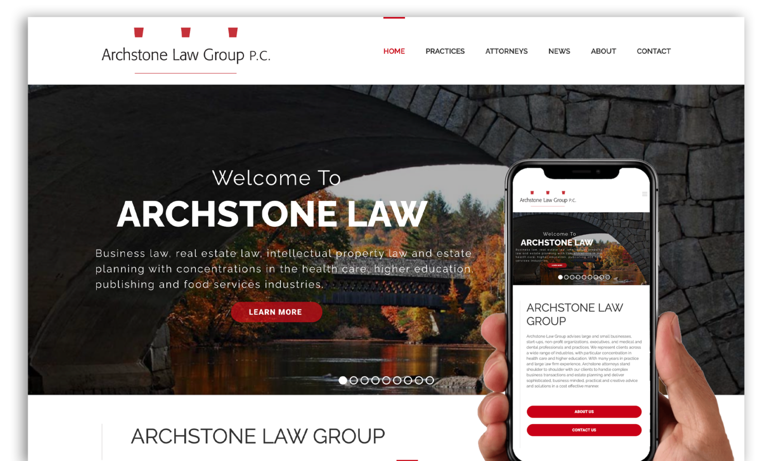 law firm web design