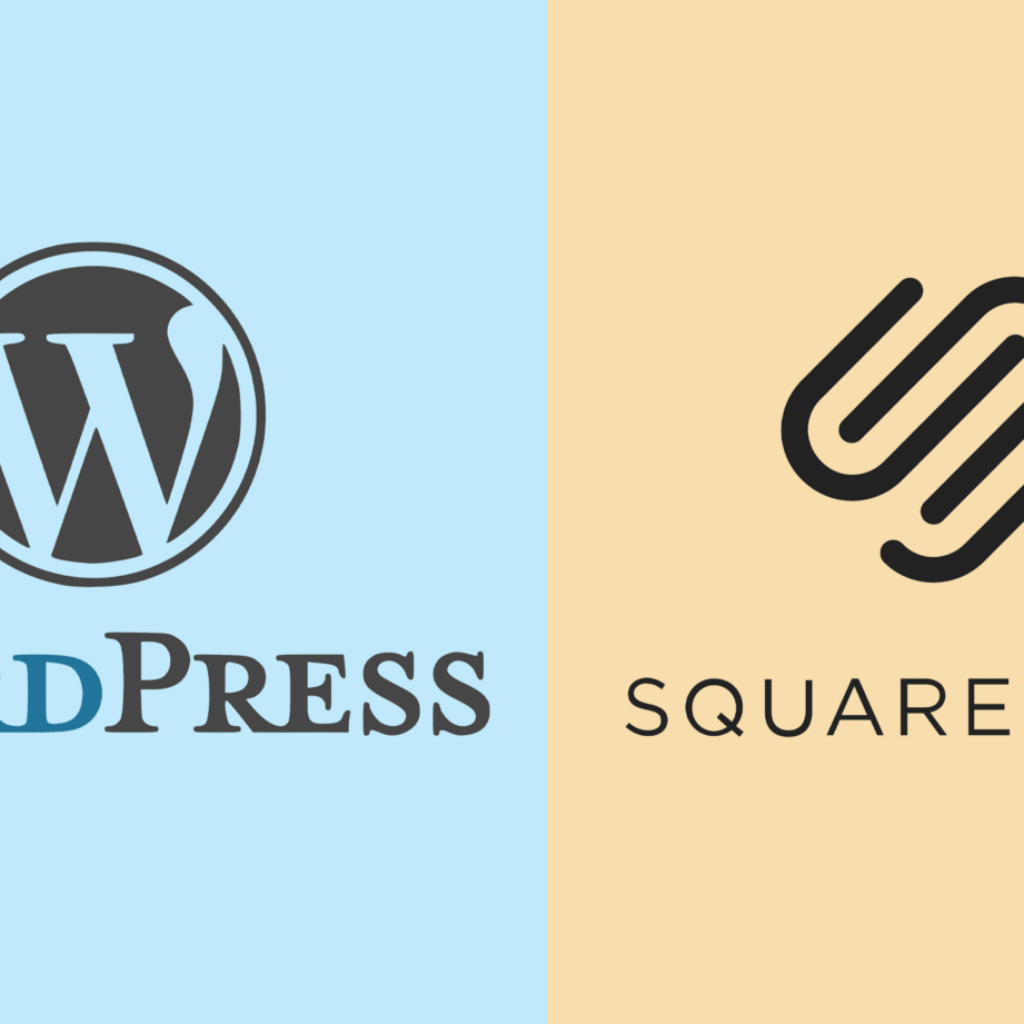 wordpress vs squarespace