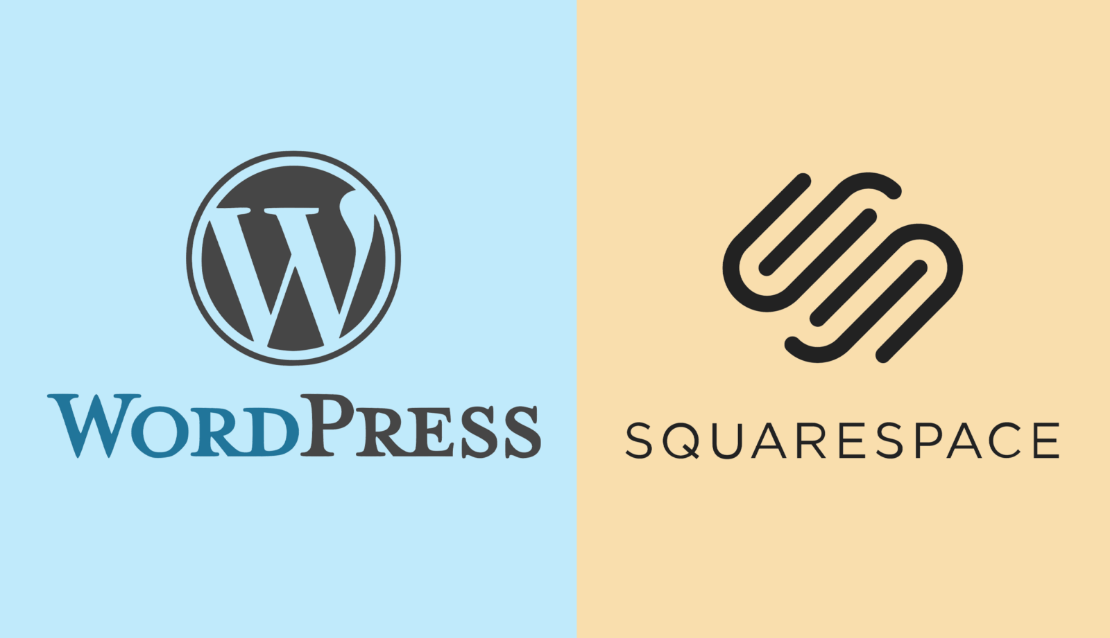 wordpress vs squarespace