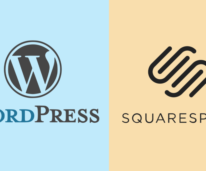 wordpress vs squarespace
